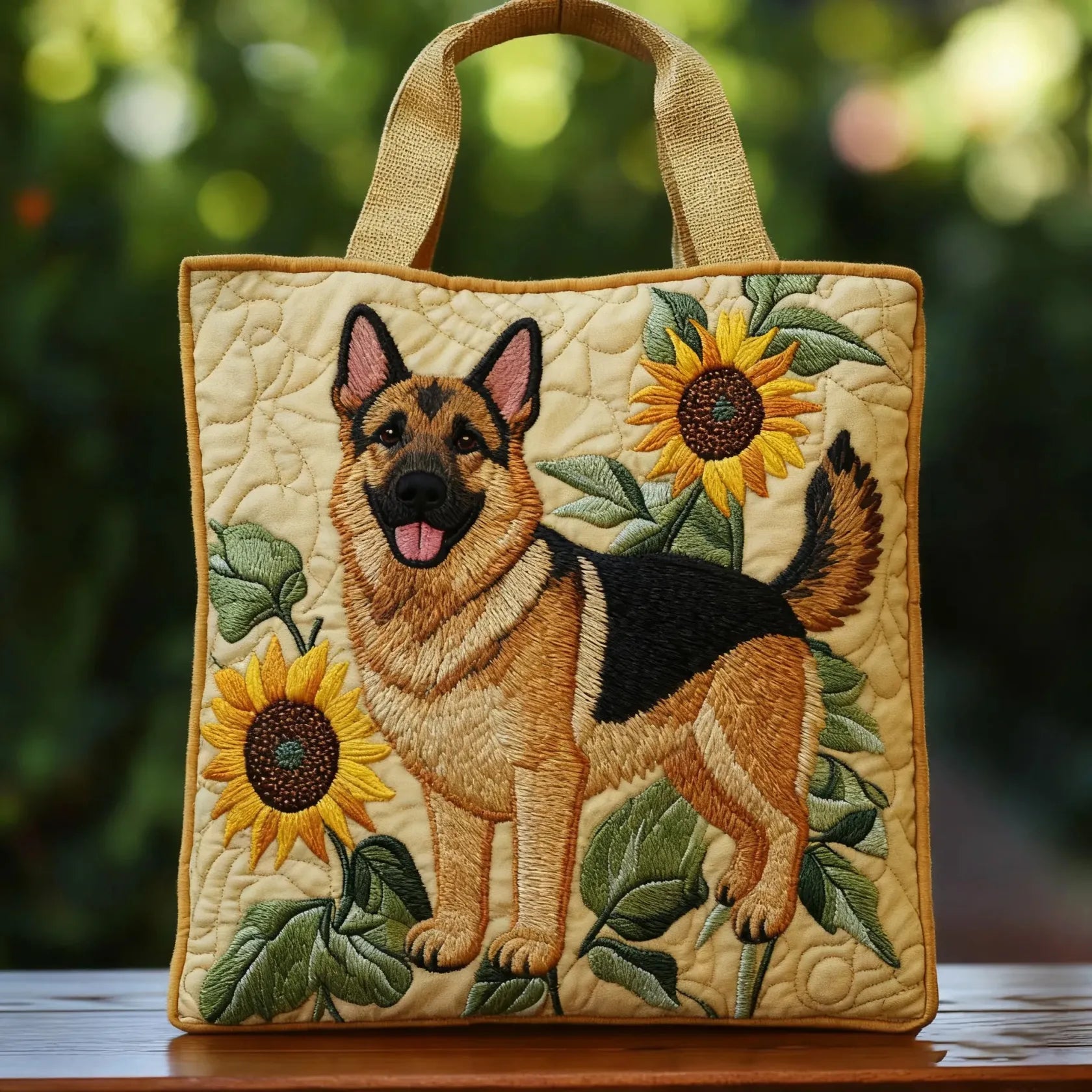 Ručně vyráběná taška - Německý ovčák